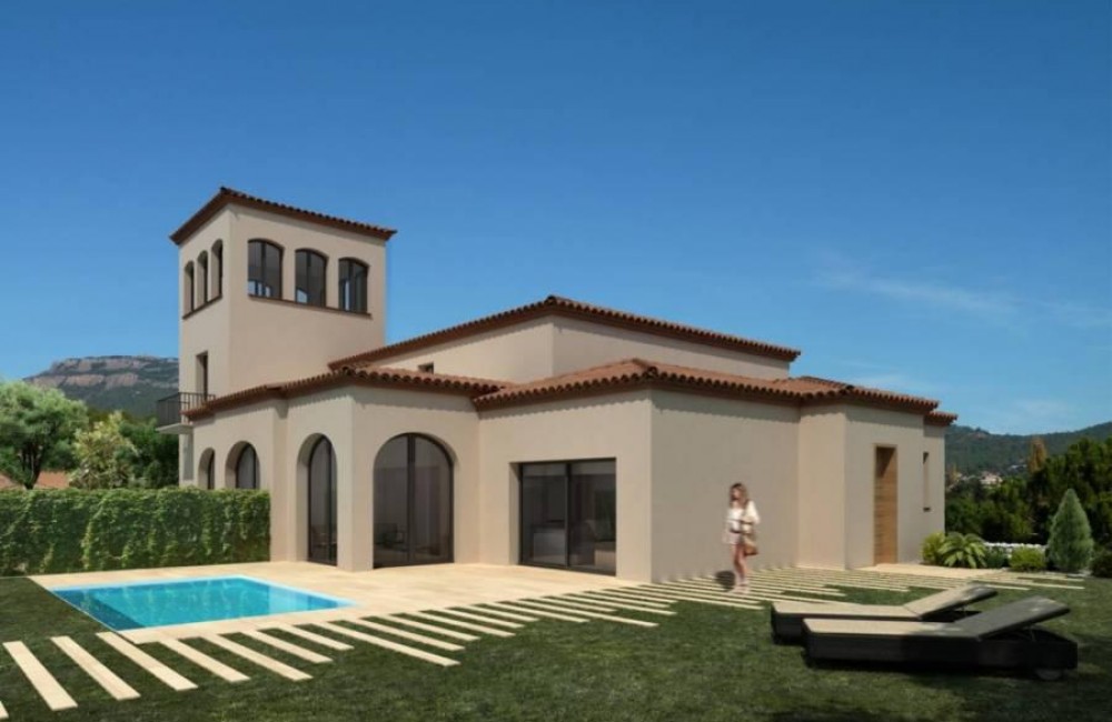 Casa Obra Nueva En Venta Con Torreon En El Centro De Matadepera Can Vinyers